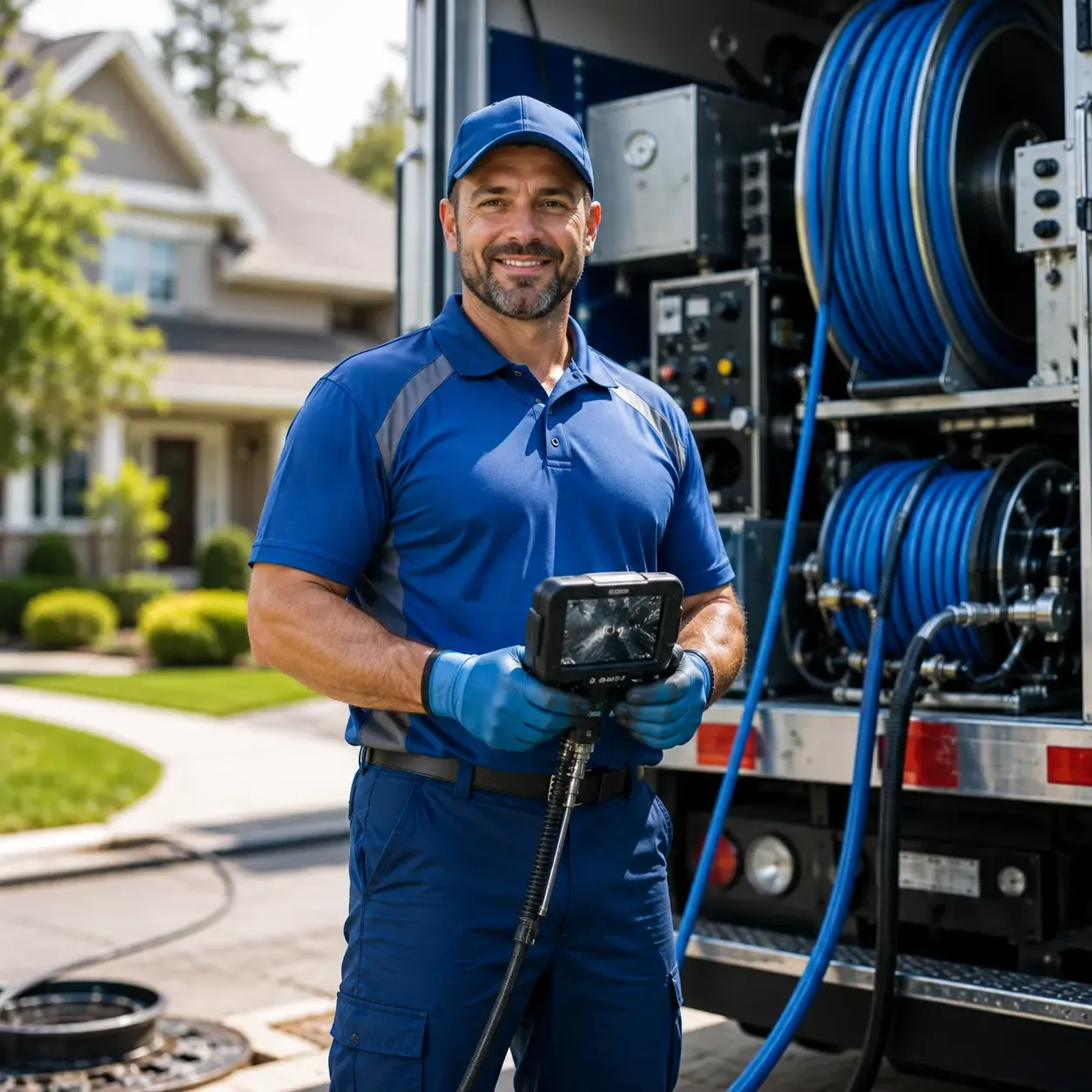 Local outdoor drain cleaning specialists in Congerville, IL